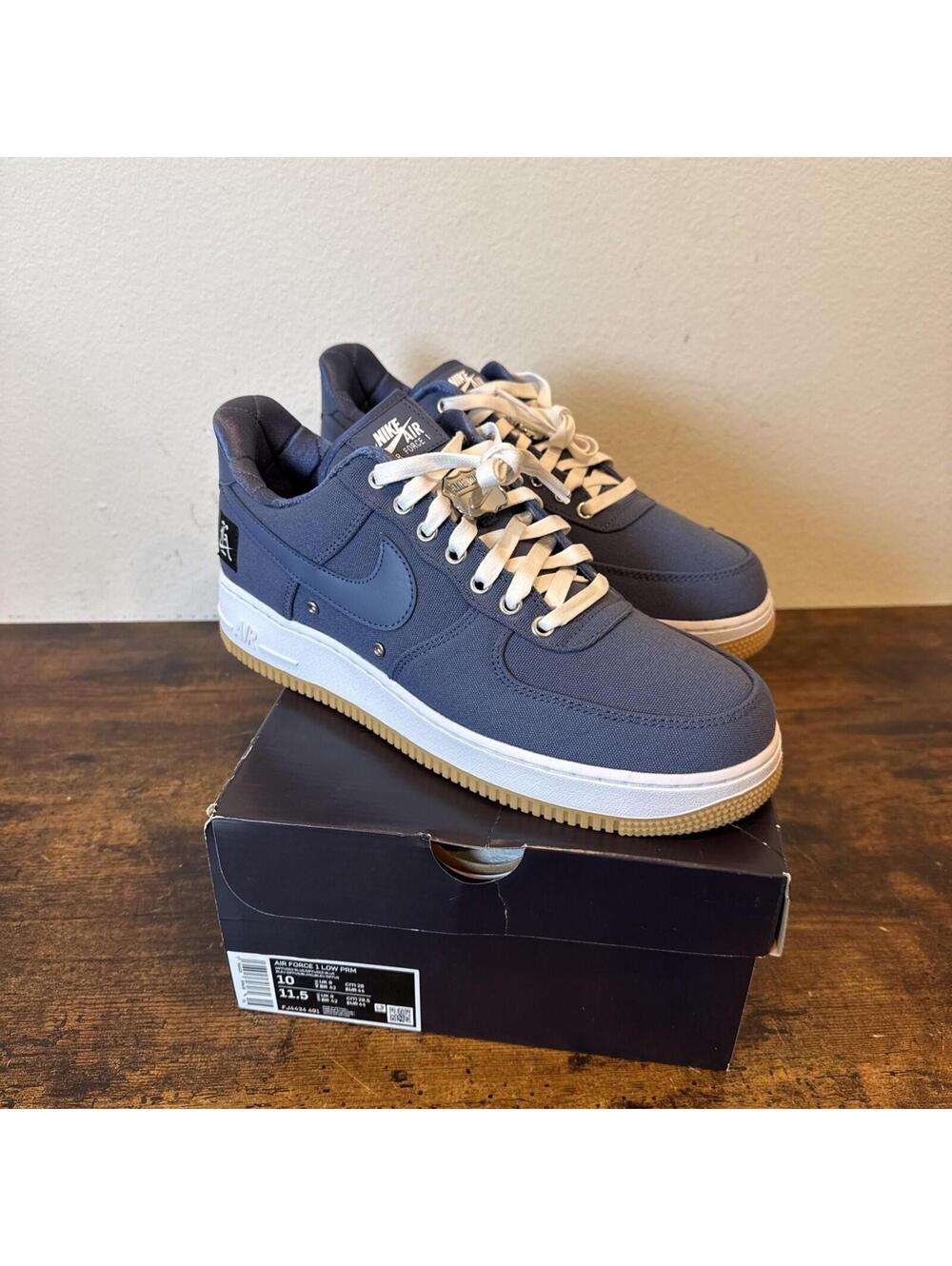 Nike Air Force 1 Low PRM “West Coast” Diffused Blue – FJ4434‑491 Men’s 10 – NEW!